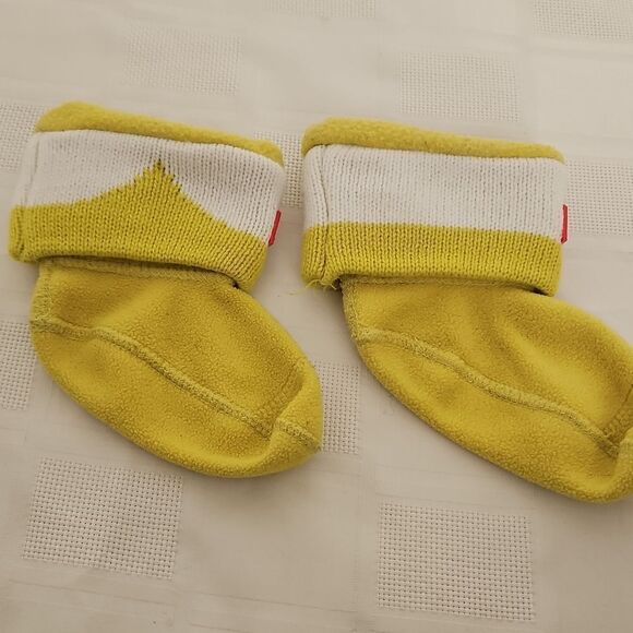 Hunter Kid's Socks XS 5-7 Yellow - Picture 3 of 16